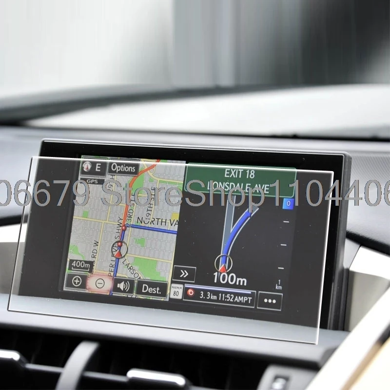 

Tempered Glass Screen Protective Film For Lexus NX200 NX300 H NX200T NX Series 2014-2020 Interior Car GPS Navigation protective