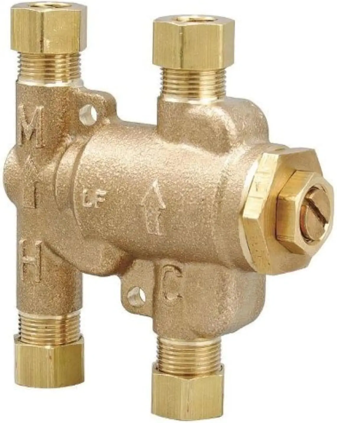 

Термостатический смесительный клапан 3/8 дюйма для установки под раковину, для контроля температуры воды, модель USG-B-M2 (0204141)