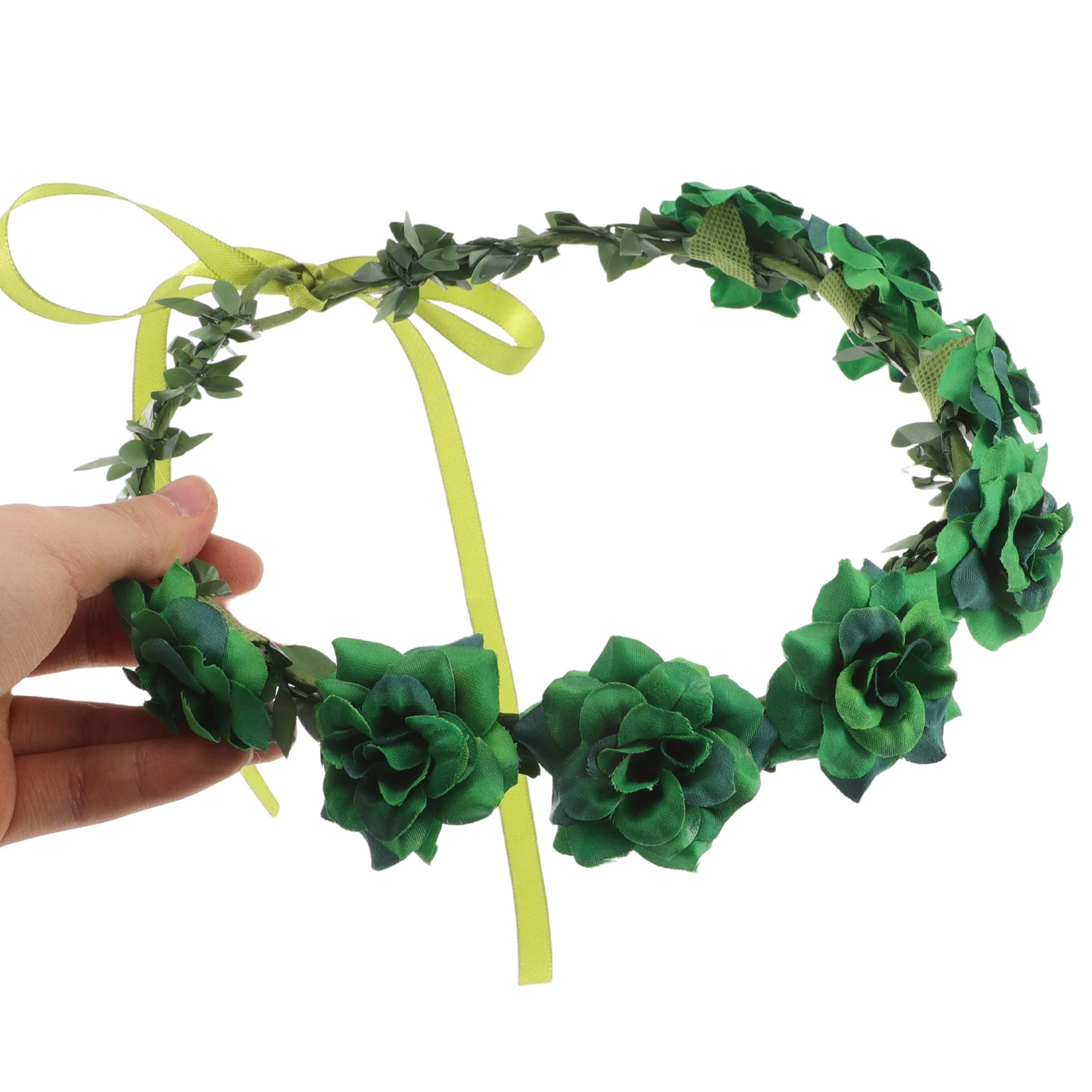 

Wreath Headb Glittery Green Leaf Irish Saint Patrick Festival Hairb s St Patricks Day Decor Accessories Lightweight Comfortable