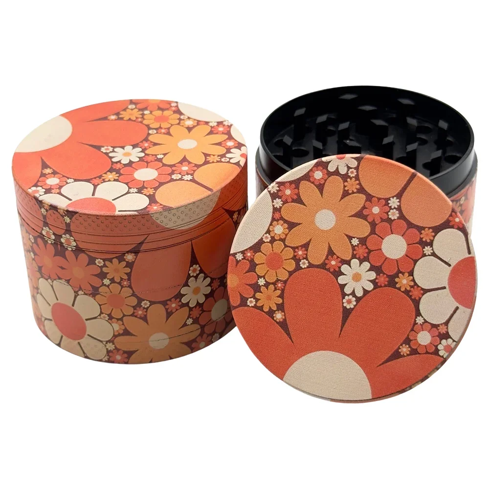 

2" Cute Flowers Herb Grinder