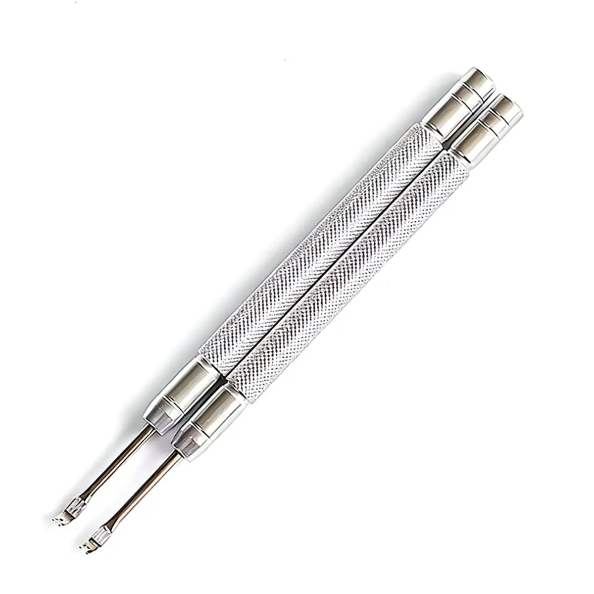 ABUA Watch Hands Remover Tool - 2PCS Alloy Steel Manual Hand Removal Lifters for Watch Repair & Maintenance Silver