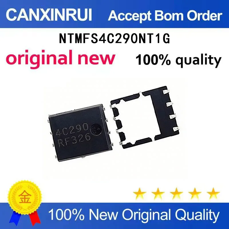 

(5-100 Pieces) New original NTMFS4C290NT1G DFN5X6 low-voltage MOS transistor spot chip IC
