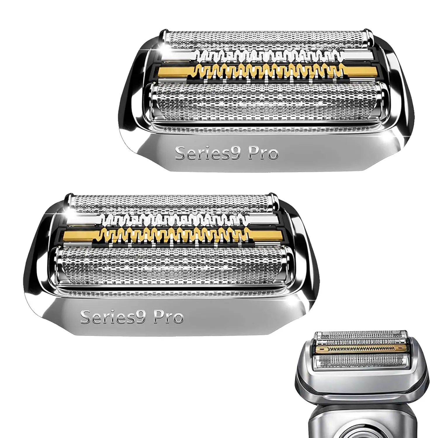 Cabezal de Repuesto para Afeitadora Brangdy 94M Compatible con las Afeitadoras Eléctricas Braun Serie 9 Pro 9290cc 9370cc 9376cc 9260s 9295cc 9385cc