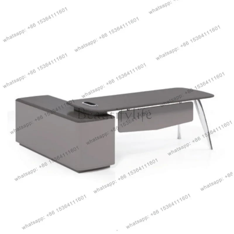 D25Boss table simple modern president table single office furniture