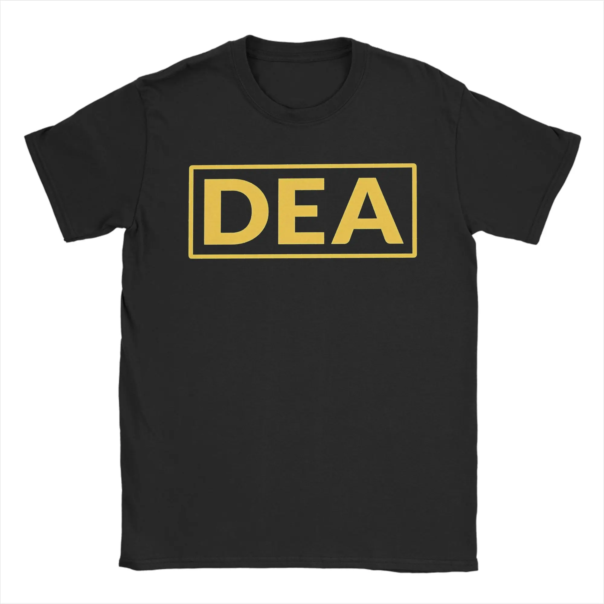 Unique DEA America Federals Interdiction Agency Logo T-Shirt Men Women Crewneck Cotton T Shirt  Short Sleeve Tees Gift Clothing