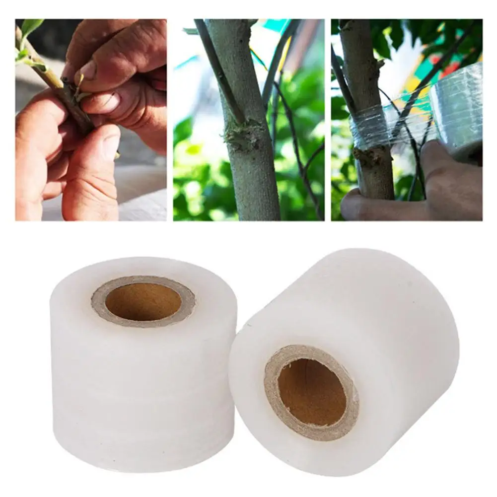 PE Small Roll Winding Film Packaging Film for Takeout Sealing Transparent and Dustproof Fruit Tree Grafting Stretch Cutting C3Z0