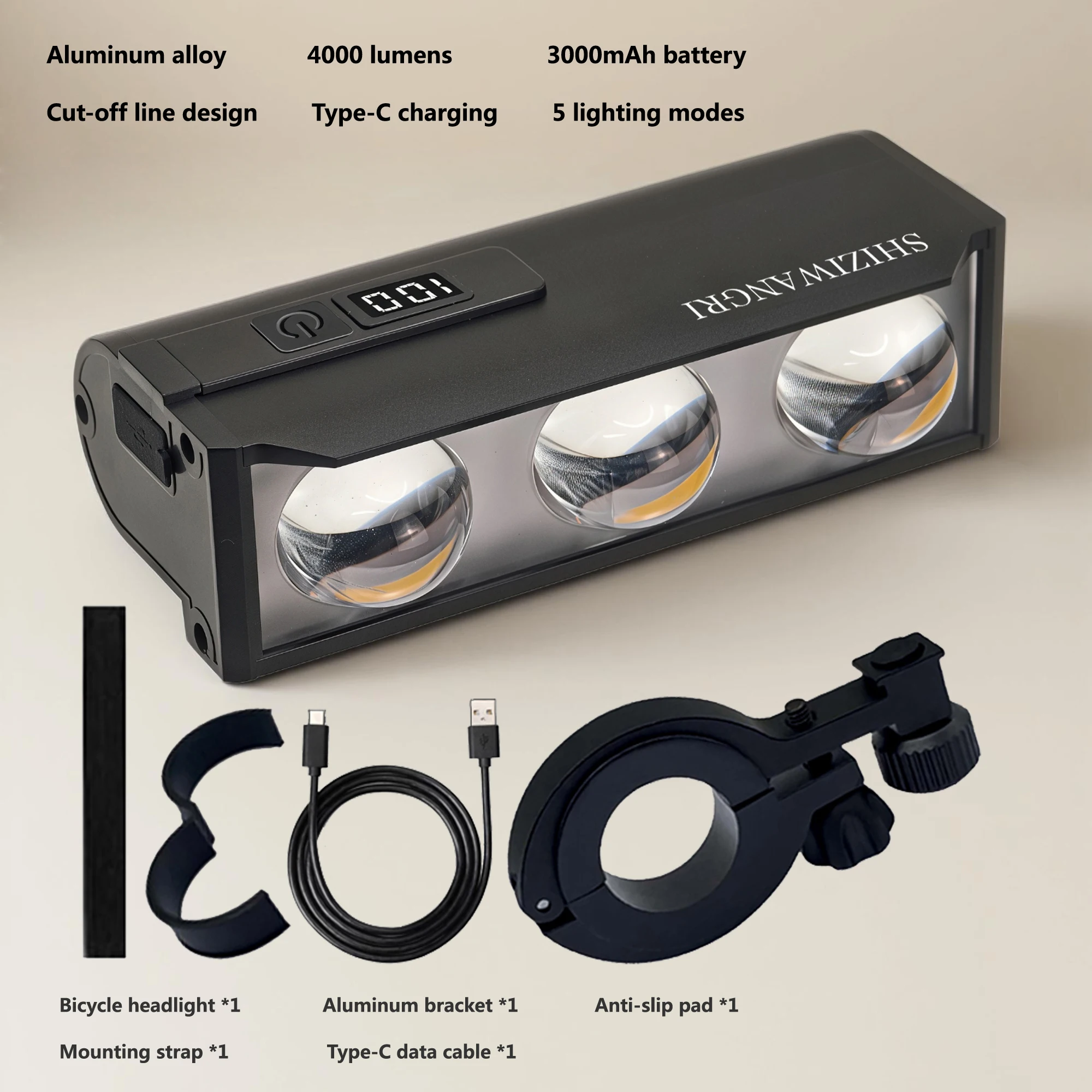 1Set Bike Light Dea…