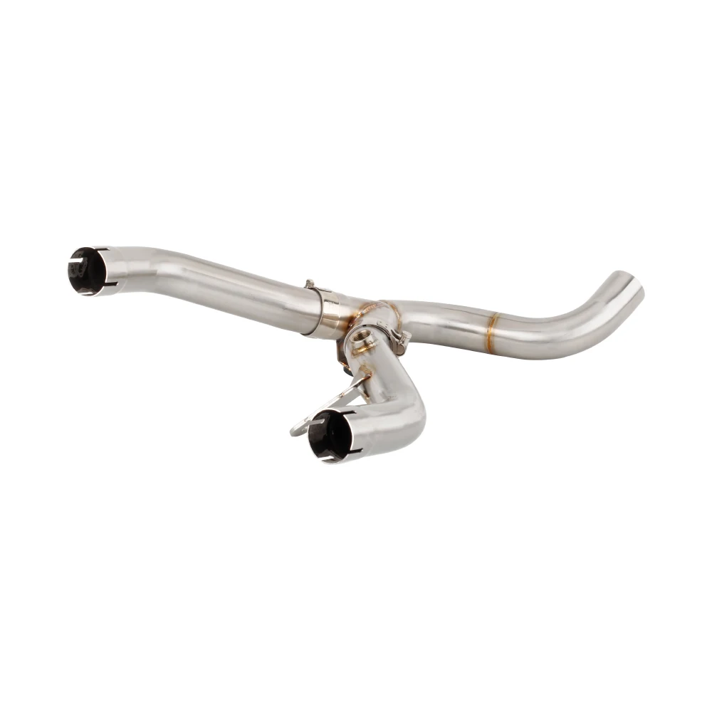 For BMW R1150R 1999 to 2005 R1150GS / ADV 1999-2004 R850R 2004-2007 R1150 R GS, R 1150 GS R Escape Motorcycle Exhaust Muffler Mid Link Pipe Slip-on