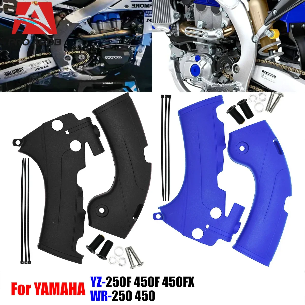 

For YAMAHA Motorcycle YZ250F YZ450F YZ450FX YZ 250F YZ450F YZ450F 2018 2019-2021 High-Quality Frame Guards Covers Protectors