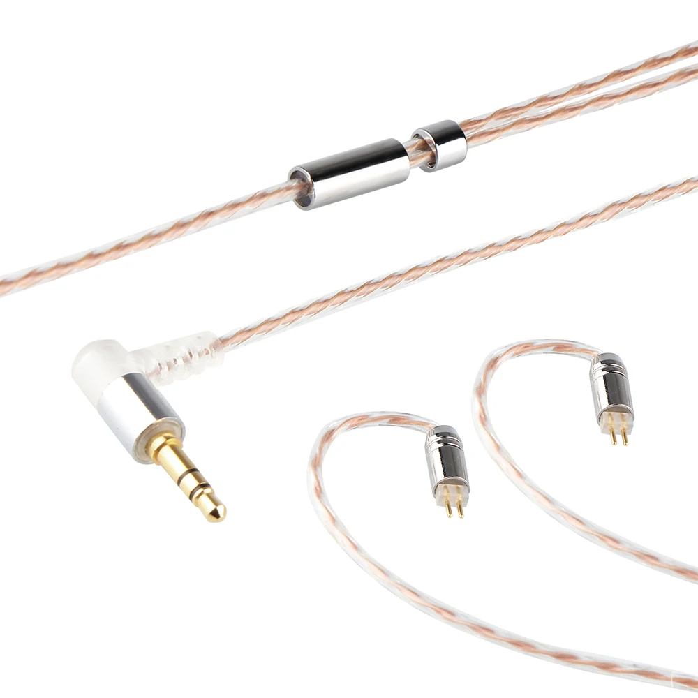 Tripowin Karen 4N Бескислородный кабель высокой чистоты OFC HiFi IEM-кабель для аудиофильского сменного кабеля
