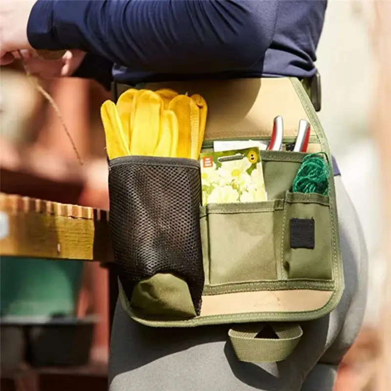 BAAG-Adjustable Hardware Storage Bag Multifunctional Tool Belt For Scissors Care Kit Work Waterproof Oxford Cloth Design