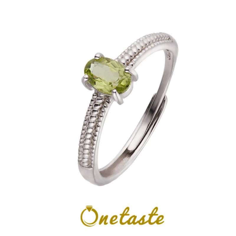 

Камень на день рождения, гранат, цитрин, сапфир, перидот, топаз, стерлинговое серебро 925, открытые кольца, женские простые модные регулируемые кольца, подарок на вечеринку