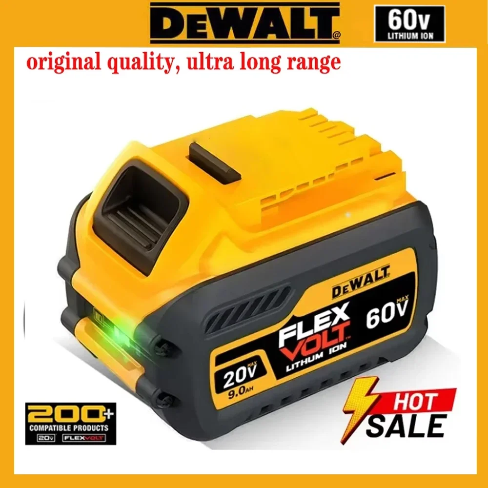 

20 В 60 В Dewalt Max аккумулятор 21700 литий-ионный аккумулятор сменный аккумулятор для Dewalt DCB609 DCF850 DCD805 для инструментов Flexvolt