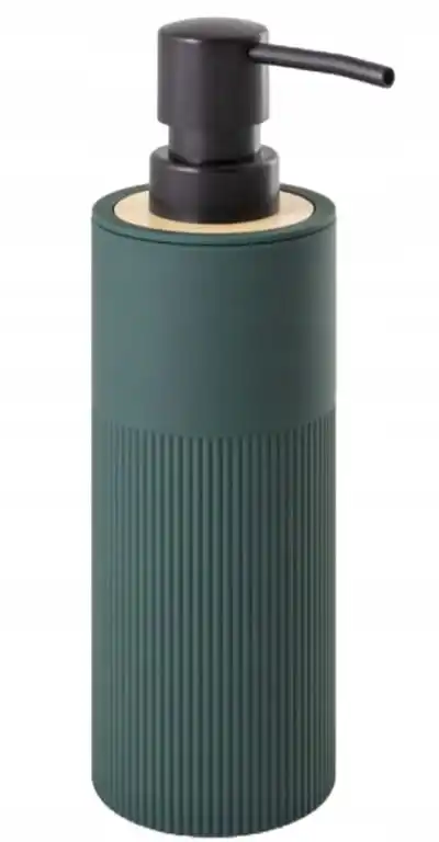Badkamerdispenser voor fles vloeibare zeep groen 300ml