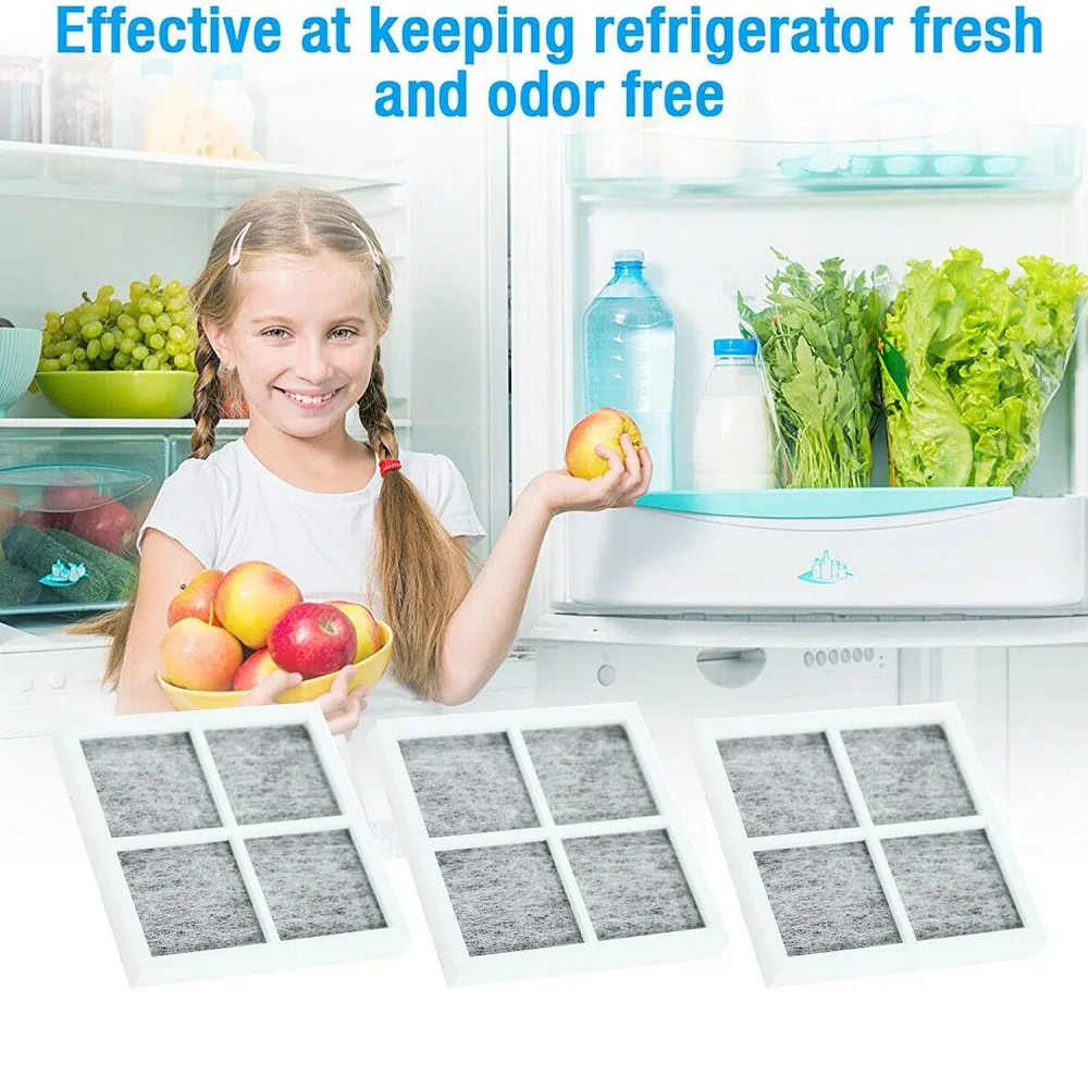 Filtro de ar de geladeira 3PCS LT120F compatível com LG Kenmore Elite 469918 ,9918,ADQ 73214402 ,ADQ 73214403 ,ADQ 73214404 ,ADQ 73334008