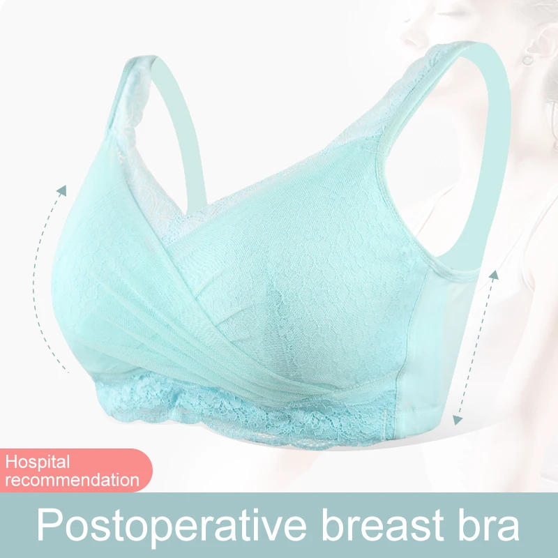 6049 Silicone Breast Bra Cancer Surgery Special Breast Bra Underwear Without Rims Fake Breast Lace Tube Top