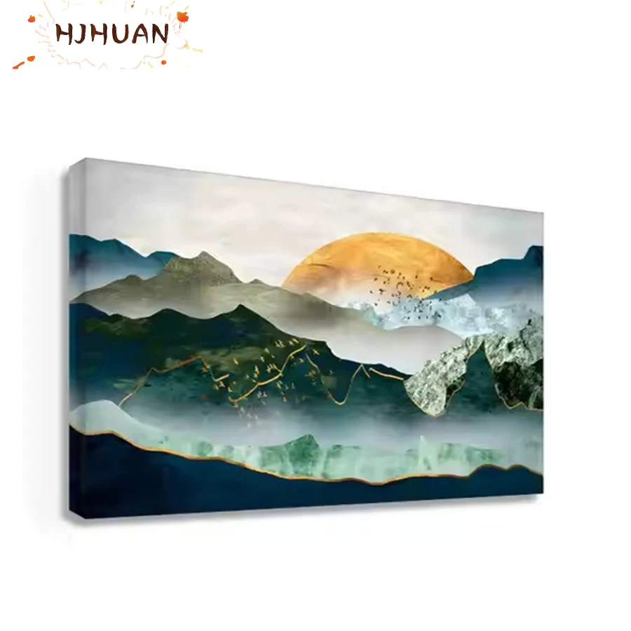Pintura de diamante 5d, la sala de estar está decorada con pinturas de Vincent van Gogh, punto de cruz, bordado, imagen, regalo, decoración del hogar