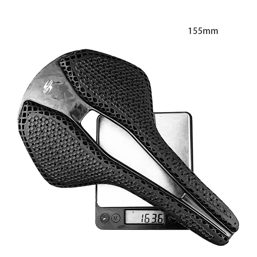 

Wildside T700 Карбоновое седло для шоссейного велосипеда с 3D принтом 143/155 мм Удобное широкое велосипедное сиденье 7*9 мм Подушка для велосипедного сиденья на рейке