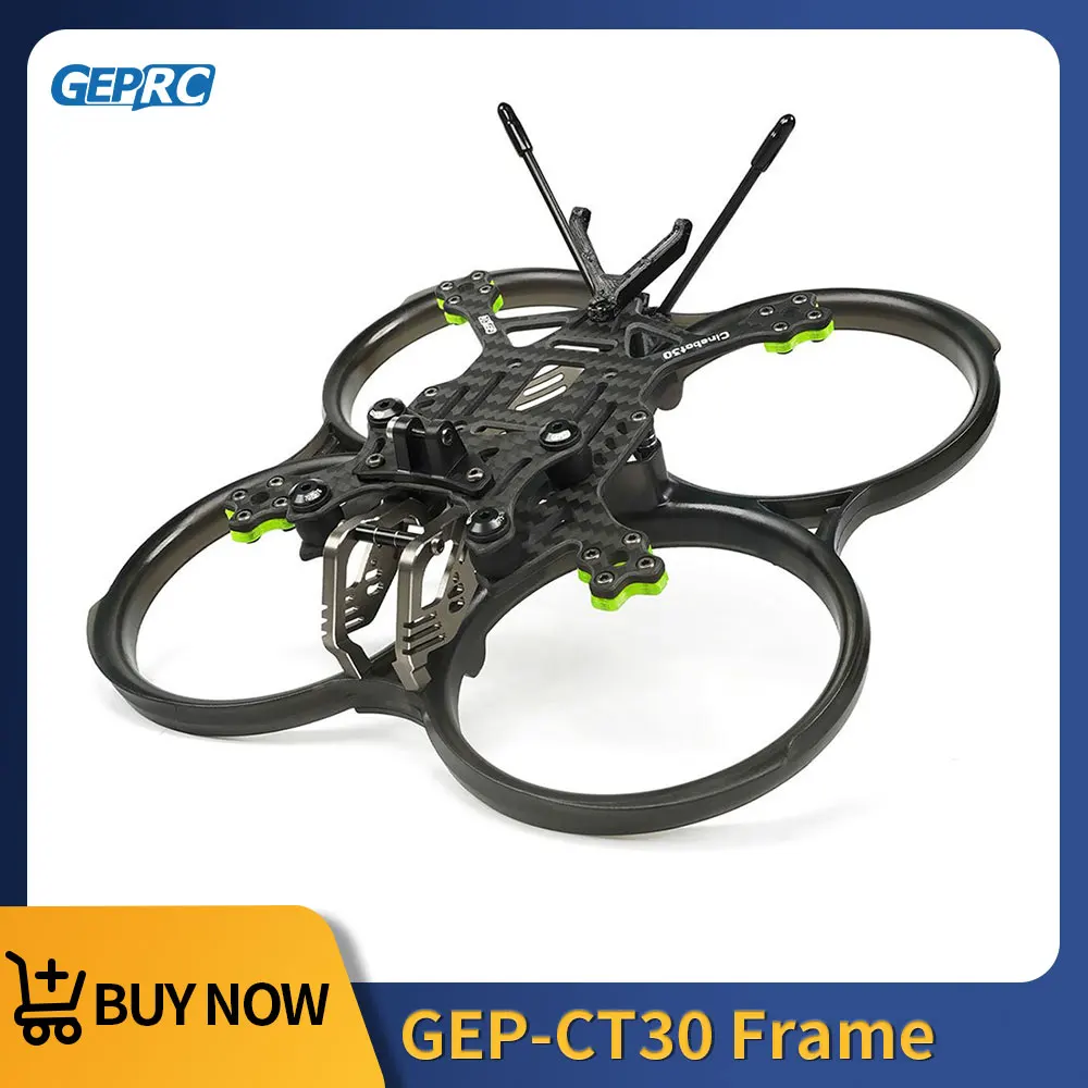 

Комплектующие для рамы GEPRC GEP-CT30: основание для 3-дюймовых пропеллеров, аксессуары для квадрокоптера, FPV-дрона для фристайла, гоночного RC-дрона, Cinebot30