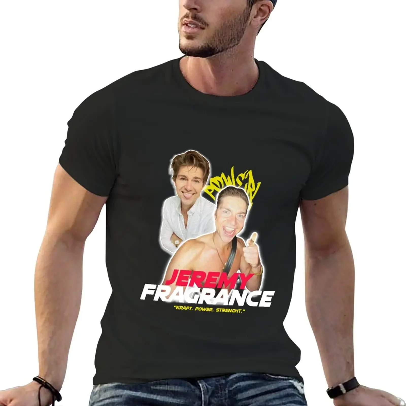 New Jeremy Fragrance T-Shirt T-Shirt quick drying t-shirt custom t shirts design your own Oversized men t shirt