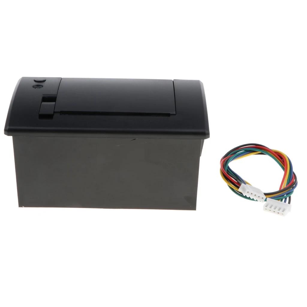 58mm Thermal Printer Black Plastic Shell Micro Printer Wireless Receipt Printing for Windows Linux Systems