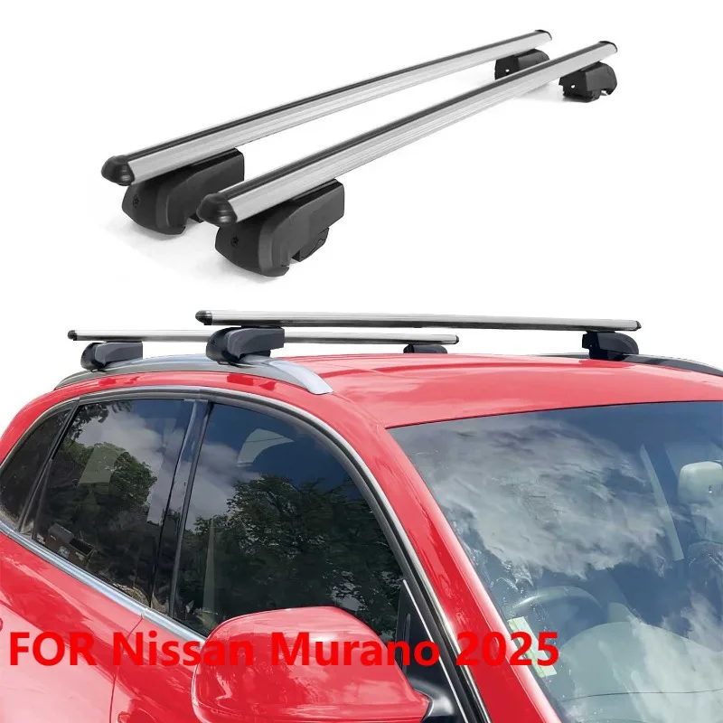 Roof Rack Cross Bars for Nissan Murano 2025, Silver Aluminum Luggage Carrier 2 Pcs