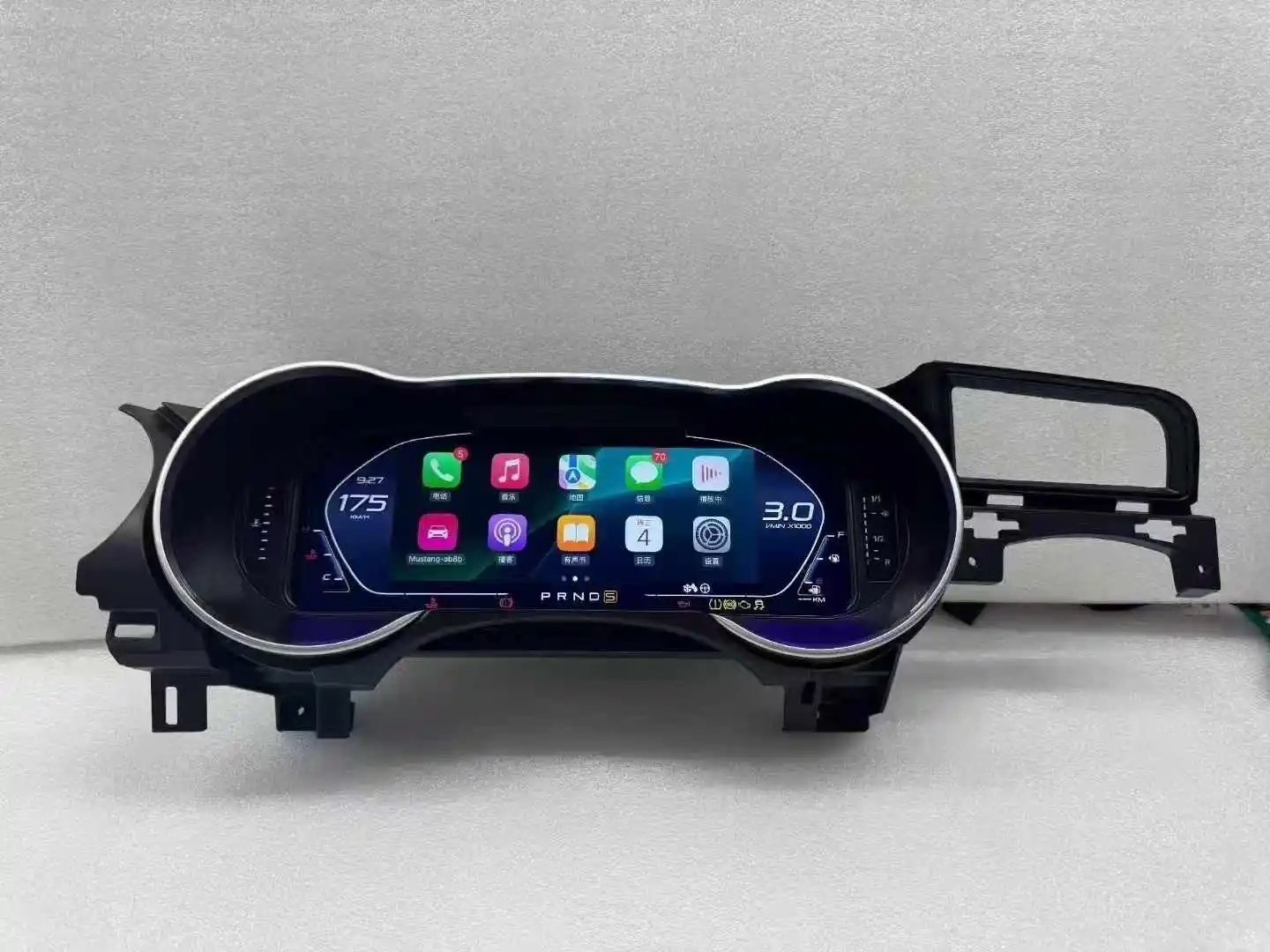 

Для Ford Mustang Car Play Cluster Dashboard 2015 2016 2017 2018 2019-2021 Спидометр IPS приборная панель цифровой прибор