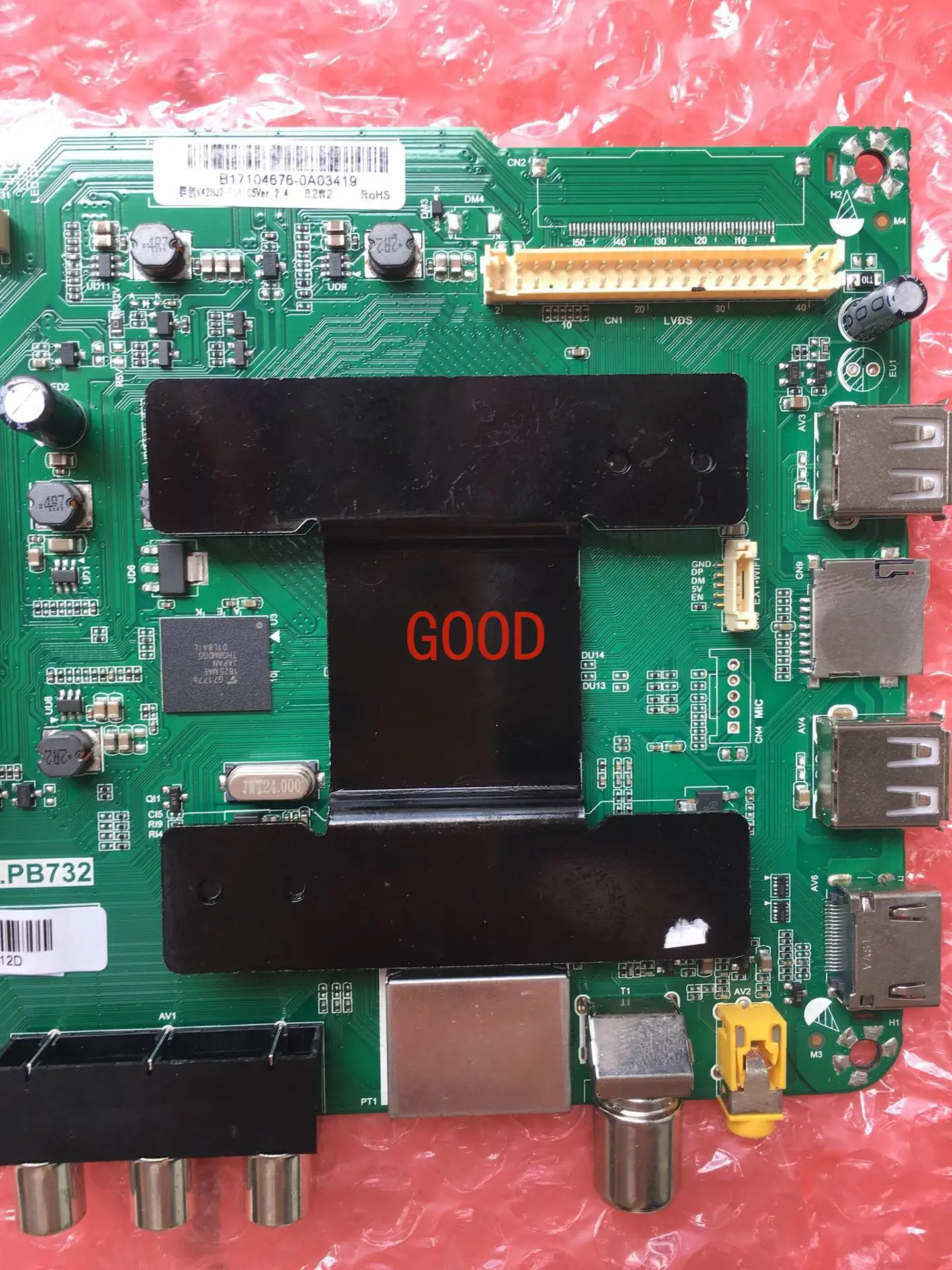 Main board TPD. T962.PB732 power board
