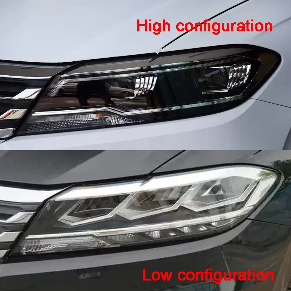 Lampshade Headlamp Cover Lamp Shell Mask Headlight Shade Plexiglass For Volkswagen VW Lavida Plus 2018-2022 (High Configuration)