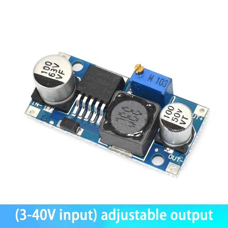 LM2596S DC-DC DC adjustable step-down power supply module regulator board 3A 12/24 to 12/5/3.3V