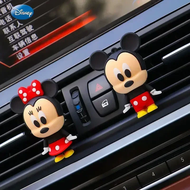 

Disney car interior aromatherapy decoration Mickey and Minnie long-lasting eau de toilette air outlet cartoon cute car perfume