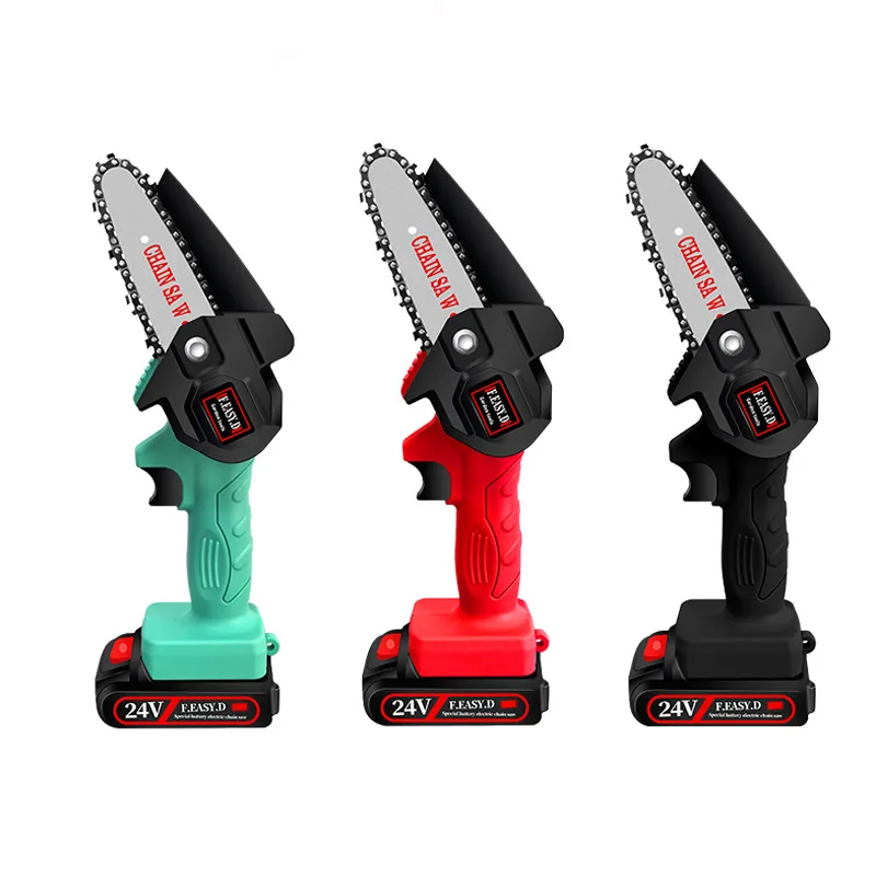 

Cordless Chainsaw - 21V Lithium Battery Powered • Manganese Steel Chain • Garden & Forestry Use • Lightweight & Portable