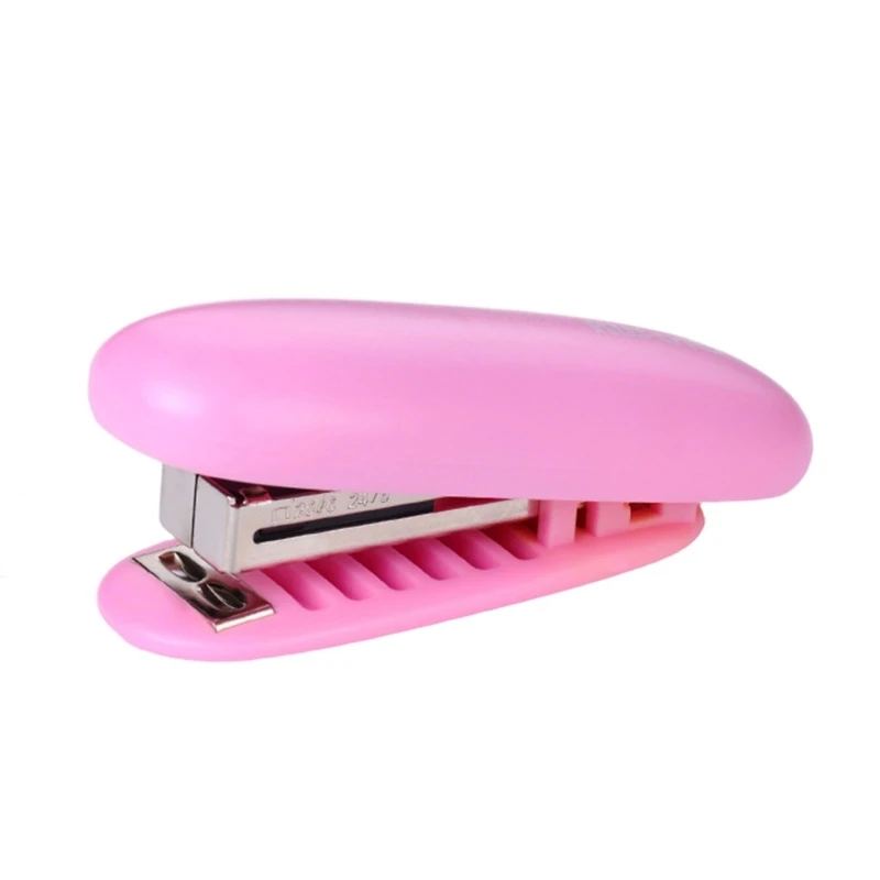 6 PCS bureau d'agrément l'agrafeuse Stapler Stapler Stapler en plastique Small agrafeuse charmant agrafeu