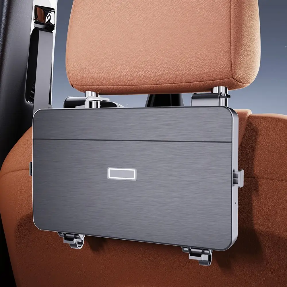 Multifunctional Car Backseat Organizer Portable Stable Backseat Food Tray With Cup Holder Foldable Car Seat Tray Table
