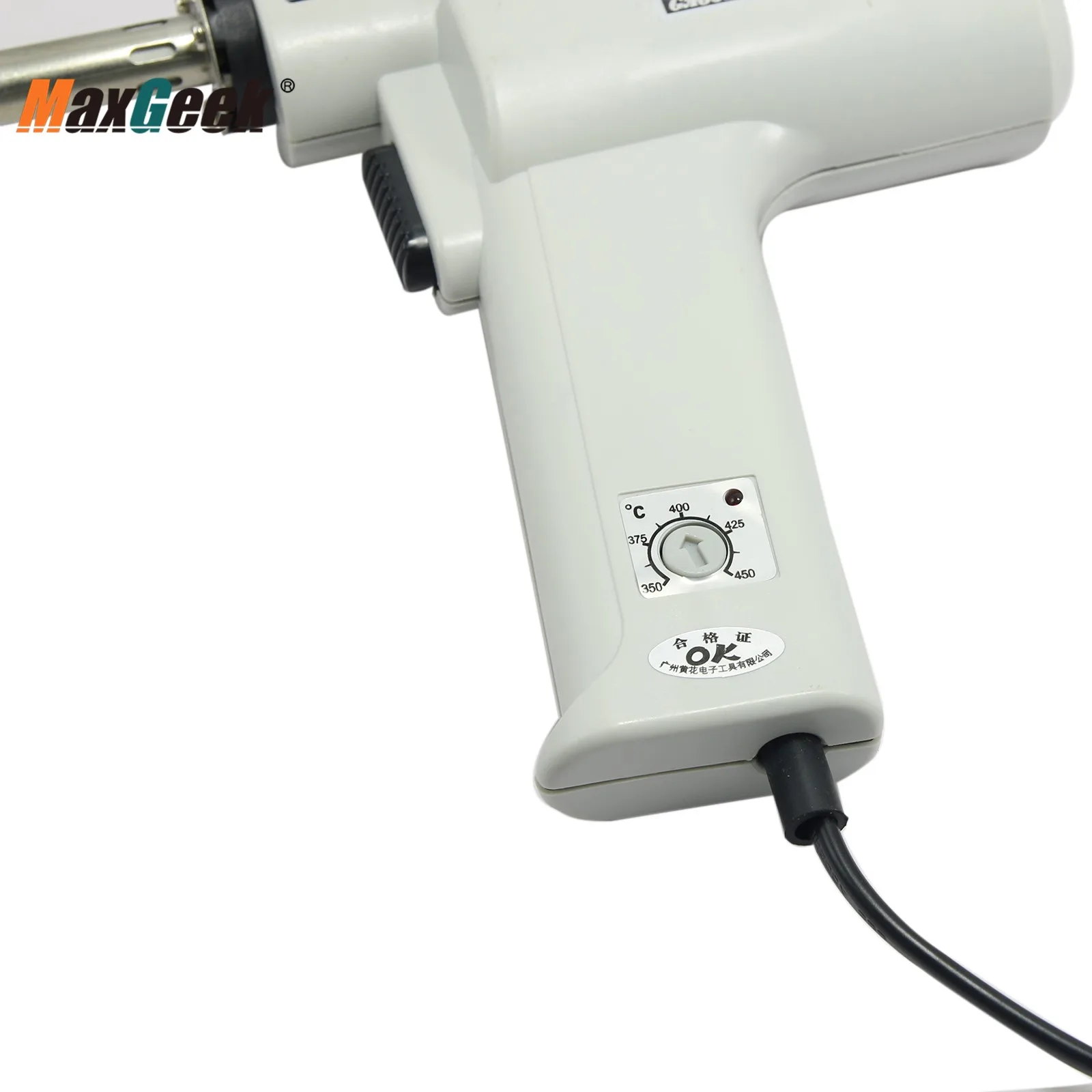 Imagem -03 - Maxgeek-elétrica Vácuo Desoldering Bomba Solda Sucker Gun Solda Bomba 110v 220v 100w Consumo de Energia S-993a