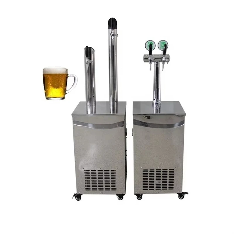

High-quality compressor water-cooled foaming door beer dispenser for wet rods