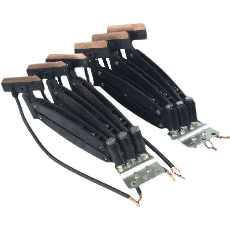 JD-3/4 nahtlose trolley linie strom collector 60A vergrößert carbon pinsel hebe fahrzeug power empfänger drei pole vier pole