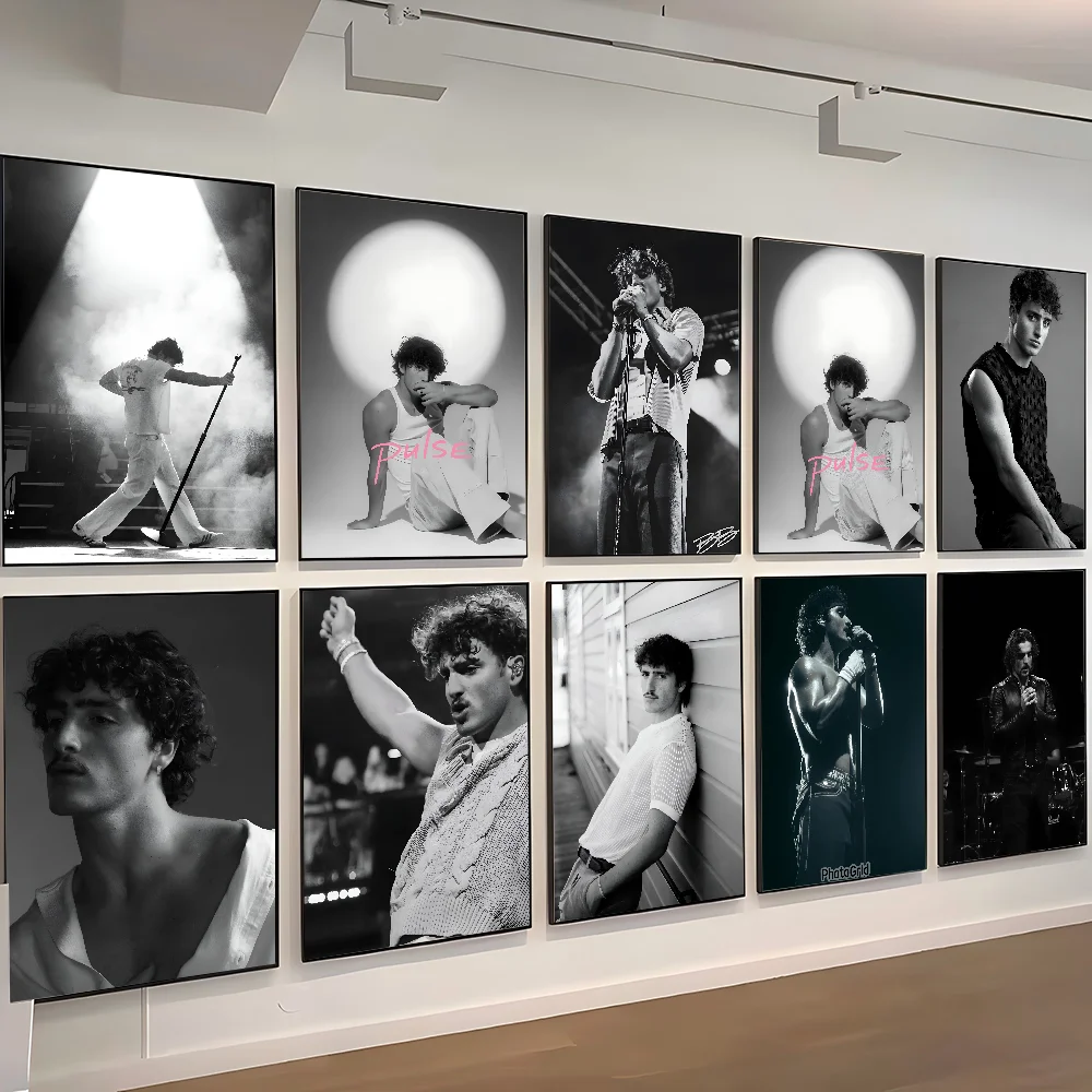 1 قطعة Benson Boone الألعاب النارية Rollerblades المشارك ذاتية اللصق الفن ورق مقاوم للماء ملصق مقهى بار غرفة جدار ديكور