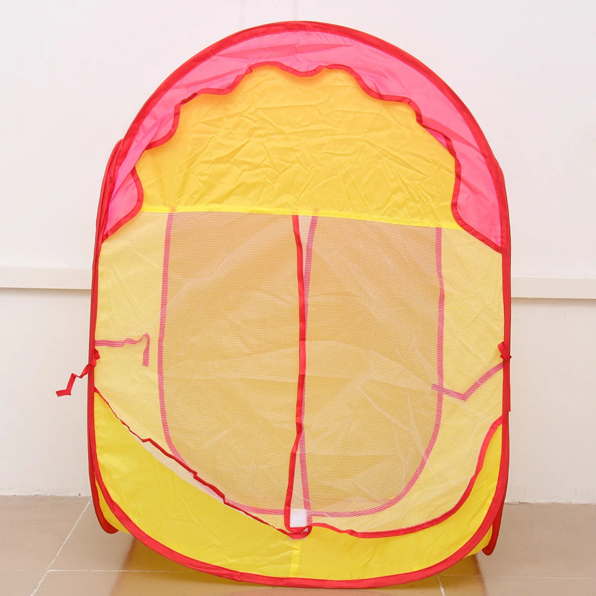 Tenda da gioco pieghevole per bambini Tenda da gioco per interni ed esterni Tenda da castello Rosa Leggera Facile installazione Casetta da gioco per bambini