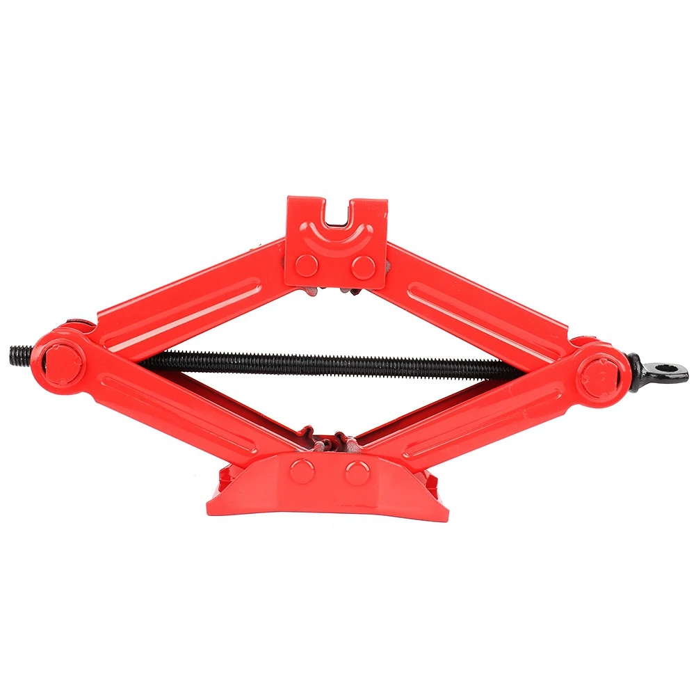 Car Automotive Scissor Jack 45# Steel Chromed Emergency Crank Lift Stand Tool for Car