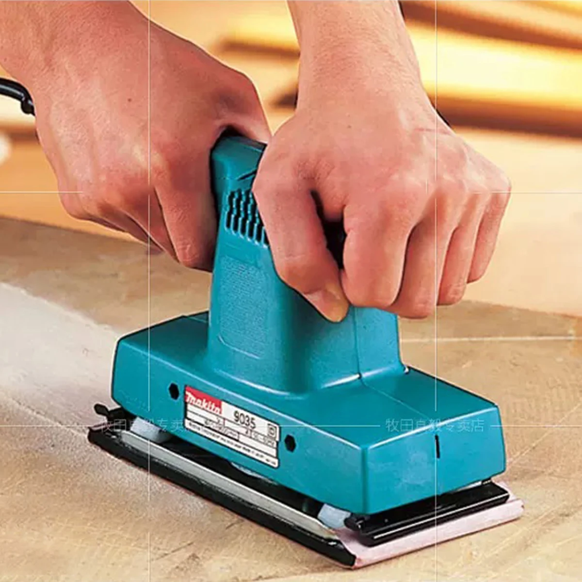 Makita 9035H Sander Electric Sandpaper Grinding Machine Wood grinding Sandpaper Polishing Machine 180W Flat Plate Sander Tools