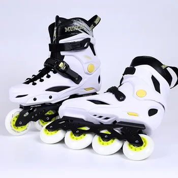 DF Adult Inline Skates – Professional Freestyle & Slalom Rollerblades for Men & Women, Outdoor Fitness & Recreational Skating 1
