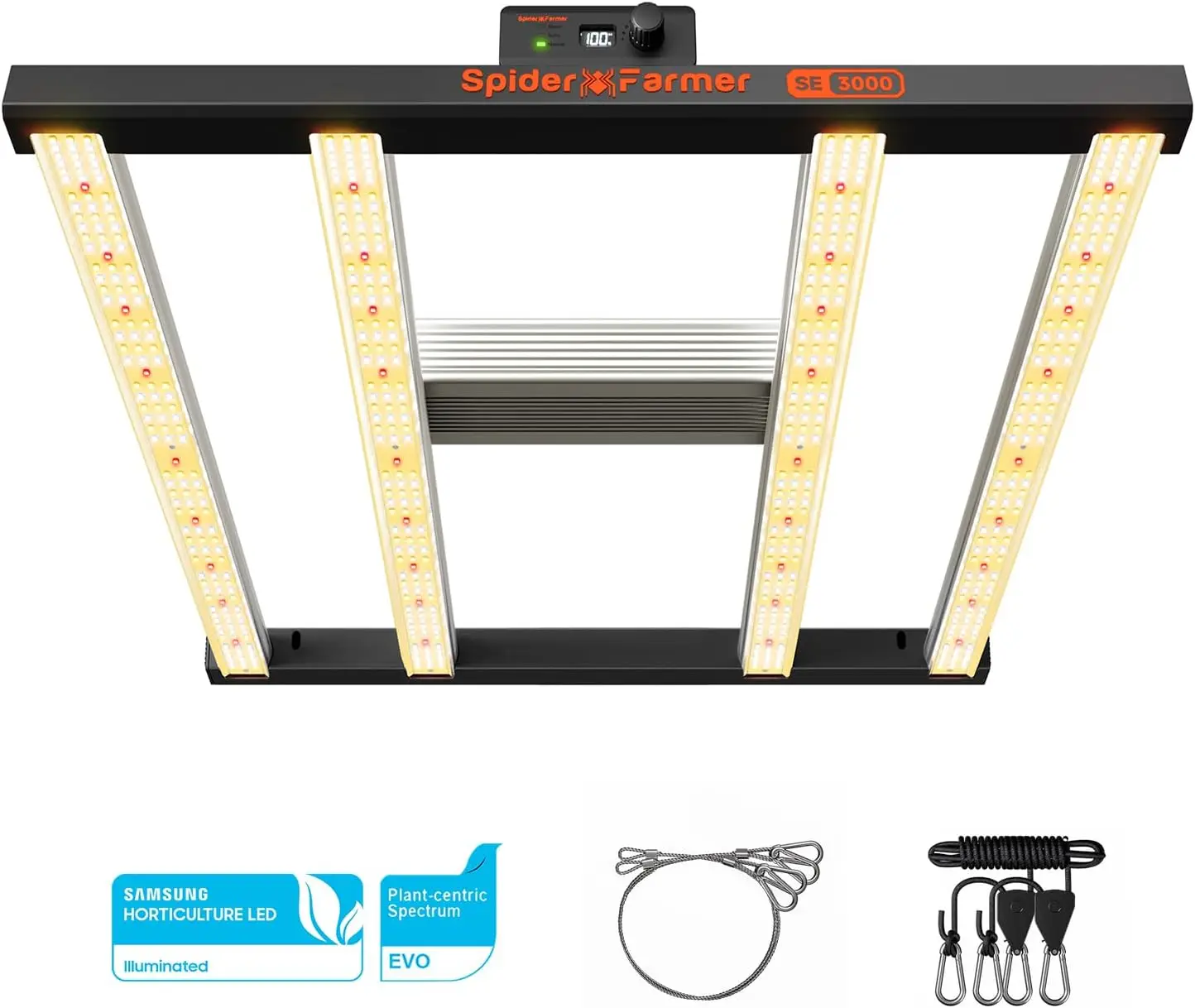 Dioden, 3 x3ft Coverage Bar Style wachsen Licht volles Spektrum