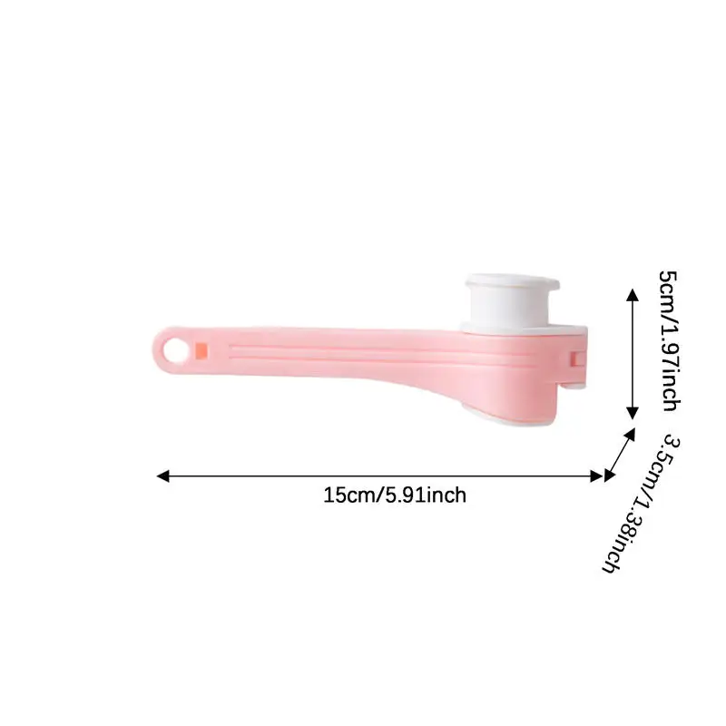 4 pezzi clip per sigillare alimenti clip per sigillare sacchetti per imballaggio snack per foglie di tè riutilizzabili ugello per erogatore di alimenti con coperchio utensile da cucina