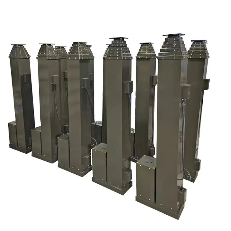 vertical pole electric telescopic sailing yacht mast for sea conditions