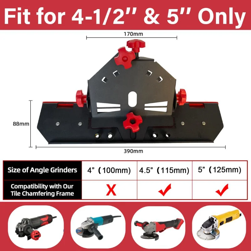 

Tile Chamfering device multi-function Chamfering artifact 45 degree Chamfering machine Chamfering machine corner cutting tool