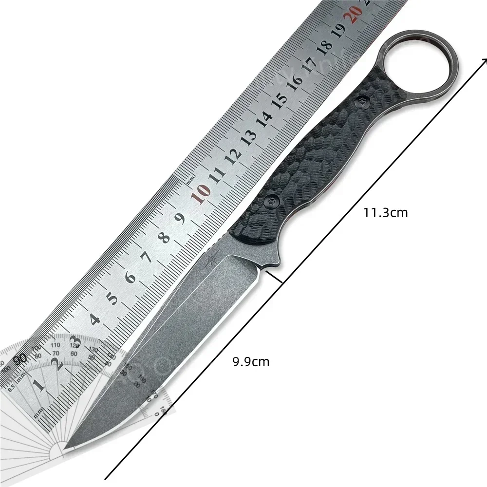 Outdoor TOOR Fixed Blade Knife 3.75\