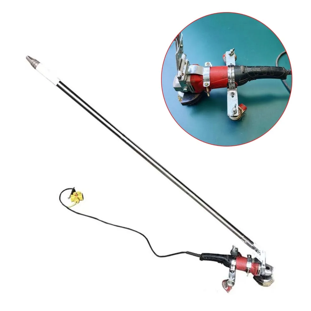 

New Angle Grinder Extension Rod Derusting Polishing Grinding Support Long Arm Mill Extension Modification Bricklayer Tool