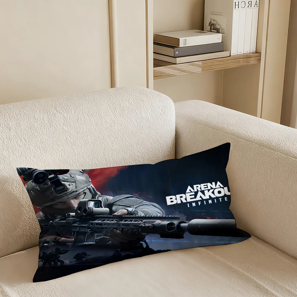 غطاء وسادة لا نهائي من Game Arena Breakout مناسب لجميع المواسم غطاء وسادة منزلي مناسب لأريكة غرفة المعيشة وغرفة النوم