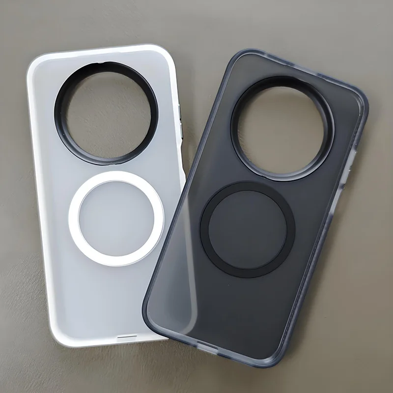 

Для Huawei Mate 70 Air чехол Rugged Magsafe тонкий матовый черный полупрозрачный матовый чехол для телефона с сенсорной защитой от отпечатков пальцев